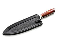 MaceMaker HAILSTORM SANTOKU - SanMai Damaškový Kuchyňský nůž s pouzdrem
