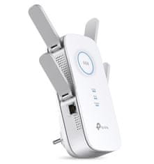 TP-Link Wi-Fi Range Extender, nástěnný, 4x externí anténa, 1x Gigabit Port