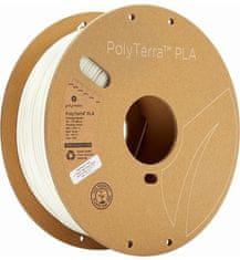 tisková struna (filament), PolyTerra PLA, 1,75mm, 1kg, bílá (PM70822)