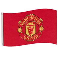 Fan-shop Vlajka MANCHESTER UNITED crest