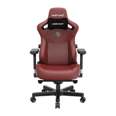 Anda Seat Kaiser Series 3 Premium Gaming Chair - XL, tmavě červená, kůže PVC