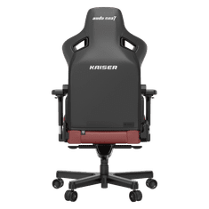 Anda Seat Kaiser Series 3 Premium Gaming Chair - XL, tmavě červená, kůže PVC