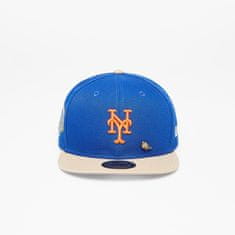 New Era Kšiltovka New York Mets 50th Anniversary Varsity Pin 59FIFTY MLB Fitted Cap Game Royal/ Beige 7 1/2 Modrá