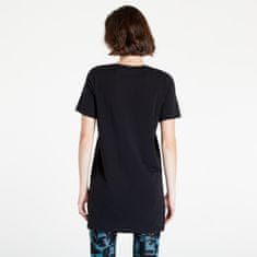 Calvin Klein Pyžamo Embossed Icon Lounge S/S Nightshirt Black XS XS Černá