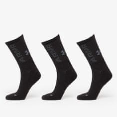 Under Armour Ponožky 3-Maker Cushioned Mid-Crew 3-Pack Socks Black M M Černá