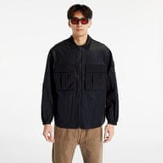 Calvin Klein Bunda Jeansesh Ripstop Overshirt Black XL Černá