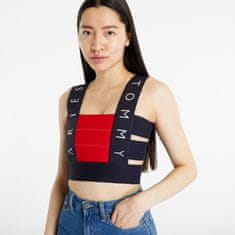 Tommy Hilfiger Top Tommy Jeans x Aries Flag Tape Top Desert Sky M-L M-L Modrá