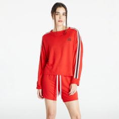 DKNY Pyžamo Pyjama TOP Longleevesweatshirt Red XS Červená