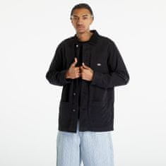 Dickies Bunda Duck Canvas Unlined Chore Coattone Washed Black M Černá