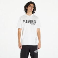 Puma Tričko x PLEASURES Typo Short Sleeve Tee White S S Bílá