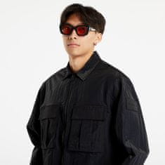 Calvin Klein Bunda Jeansesh Ripstop Overshirt Black XL Černá