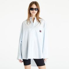 Tommy Hilfiger Košile Tommy Jeans Super Oversized Shirt Shimmering Blue XS XS Modrá