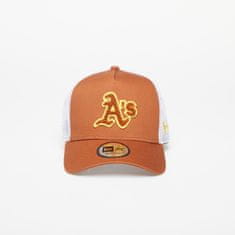 New Era Kšiltovka Oakland Athletics Boucle Trucker Cap Brown Universal