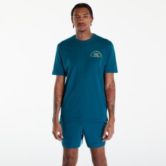 Under Armour Tričko Project Rock H&H Graphichortleeve T-Shirt Hydro Teal/ Radial Turquoise/ High-Vis Yellow M Modrá