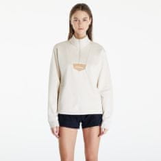 Columbia Mikina Lodge Half Zip Sweatshirt Chalk/ Canoe L Béžová