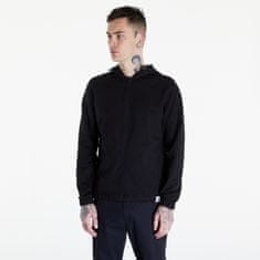 Calvin Klein Mikina Jeans Woven Tab Zip Through Black L Černá