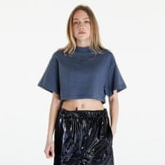 Reebok Tričko Washed Cropped Tee Washed Stone Blue S Modrá