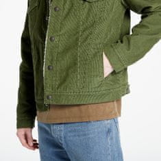 Levis Bunda Type III Sherpa Trucker Jacket Green S S Zelená