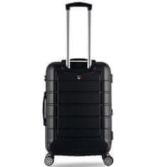 Sada cestovních kufrů TUCCI Console T-0273/3 ABS - černá