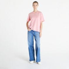 Tommy Hilfiger Tričko Tommy Jeans Relaxed New Linear Short Sleeve Tee Tickled Pink XS XS Růžová