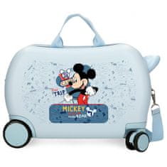 Joummabags Dětský cestovní kufr na kolečkách / odrážedlo MICKEY MOUSE Road Trip, 25L, 4951021