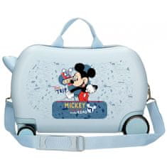 Joummabags Dětský cestovní kufr na kolečkách / odrážedlo MICKEY MOUSE Road Trip, 25L, 4951021