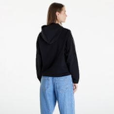 Calvin Klein Mikina Jeans Logo Elastic Hoodie Black L Černá