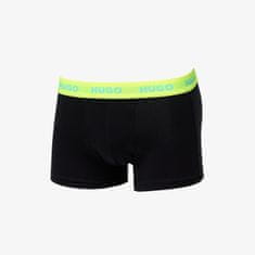 Hugo Boss Boxerky Triplet 3-Pack Trunk Black M Černá