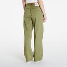 Calvin Klein Kalhoty Jeans Utility Pant Green XS XS Zelená