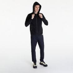 Calvin Klein Mikina Jeans Woven Tab Zip Through Black L Černá
