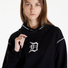 New Era Mikina Detroit Tigers MLB Worlderies Oversized Pullover Hoodie UNISEX Black/ Off White L Černá
