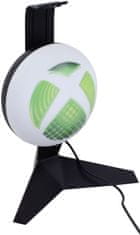 CurePink Stolní dekorativní lampa na sluchátka Xbox: Logo (výška 24 cm)