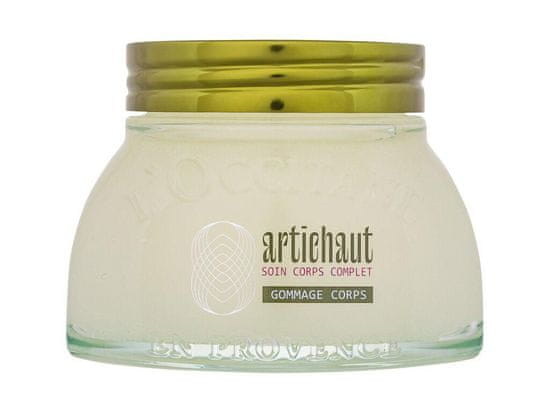 Kraftika 200ml l'occitane artichaut body scrub, tělový peeling