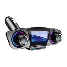 MG BT06 Bluetooth FM Transmitter autonabíječka, černá