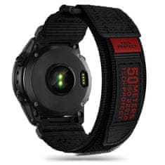 Tech-protect Scount Pro řemínek na Garmin Fenix 5x / 5x Plus / 6x / 6x Pro / 7x / 8 51mm, black