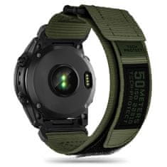 Tech-protect Scount Pro řemínek na Garmin Fenix 5 / 6 / 6 Pro / 7 / 8 47mm / E, military green