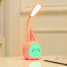 MG Bunny LED noční lampa, růžová