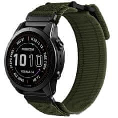 Tech-protect Scount Pro řemínek na Garmin Fenix 3 / 5x / 6x / 6x Pro / 7x, military green