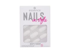 Essence Essence - Nails In Style 15 Keep It Basic - For Women, 12 pc 