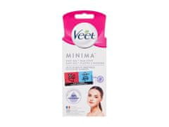 Veet Veet - Minima Easy-Gel Wax Strips Face - For Women, 20 pc 