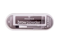 Essence Essence - Brow Powder Set 02 Dark & Deep - For Women, 2.3 g 