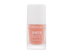 Catrice Catrice - Sheer Beauties Nail Polish 050 Peach For The Stars - For Women, 10.5 ml 