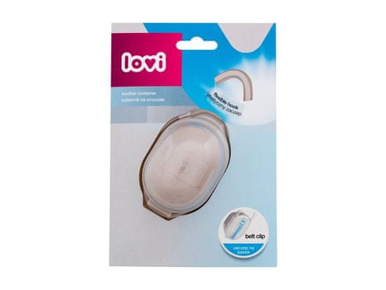 LOVI Lovi - Soother Container Beige - For Kids, 1 pc