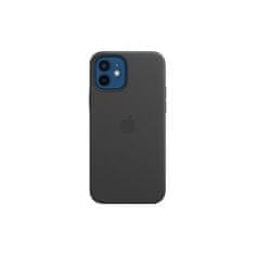 Apple kožený kryt s MagSafe na iPhone 12 mini Černá