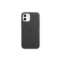 Apple kožený kryt s MagSafe na iPhone 12 mini Černá