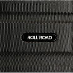 Joummabags ROLL ROAD Flex Black, Příruční mini cestovní kufr, 40x30x20cm, 24L, 5849960