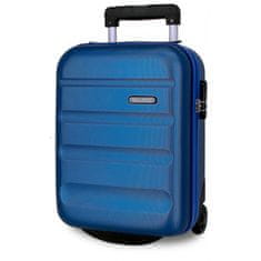 Joummabags ROLL ROAD Flex Blue, Příruční mini cestovní kufr, 40x30x20cm, 24L, 5849963