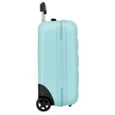 Joummabags ROLL ROAD Flex Light Blue, Příruční mini cestovní kufr, 40x30x20cm, 24L,584996E