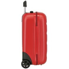 Joummabags ROLL ROAD Flex Red, Příruční mini cestovní kufr, 40x30x20cm, 24L, 5849964