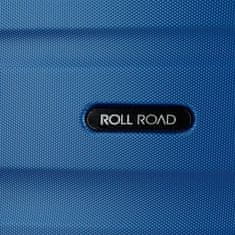 Joummabags ROLL ROAD Flex Blue, Příruční mini cestovní kufr, 40x30x20cm, 24L, 5849963